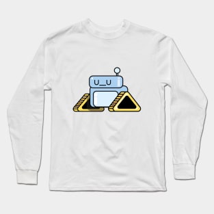 sad robot Long Sleeve T-Shirt